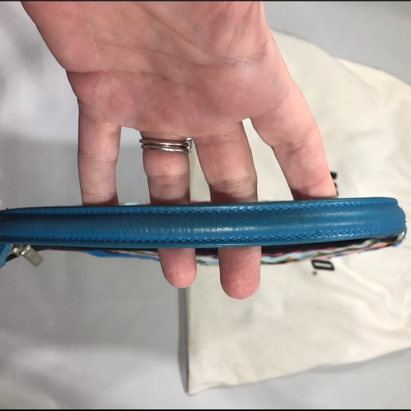 Rare 1990’s Moschino Multi Colores Handbag W/ COA - Picture 6 of 8